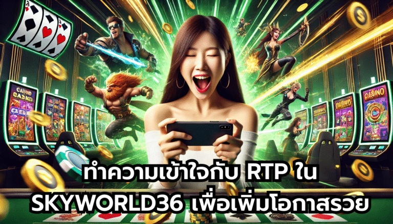 ทำความเข้าใจกับ RTP ใน SKYWORLD36 เพื่อเพิ่มโอกาสรวย