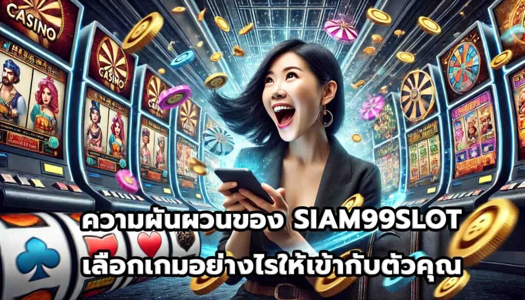 ความผันผวนของ SIAM99SLOTเลือกเกมอย่างไรให้เข้ากับตัวคุณ-13