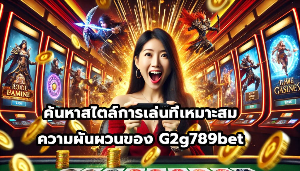 ค้นหาสไตล์การเล่นที่เหมาะสมกับความผันผวนของ G2g789bet-6