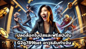 ปลดล็อกโบนัสและฟรีสปินใน G2g789bet อาวุธลับทำเงิน-10