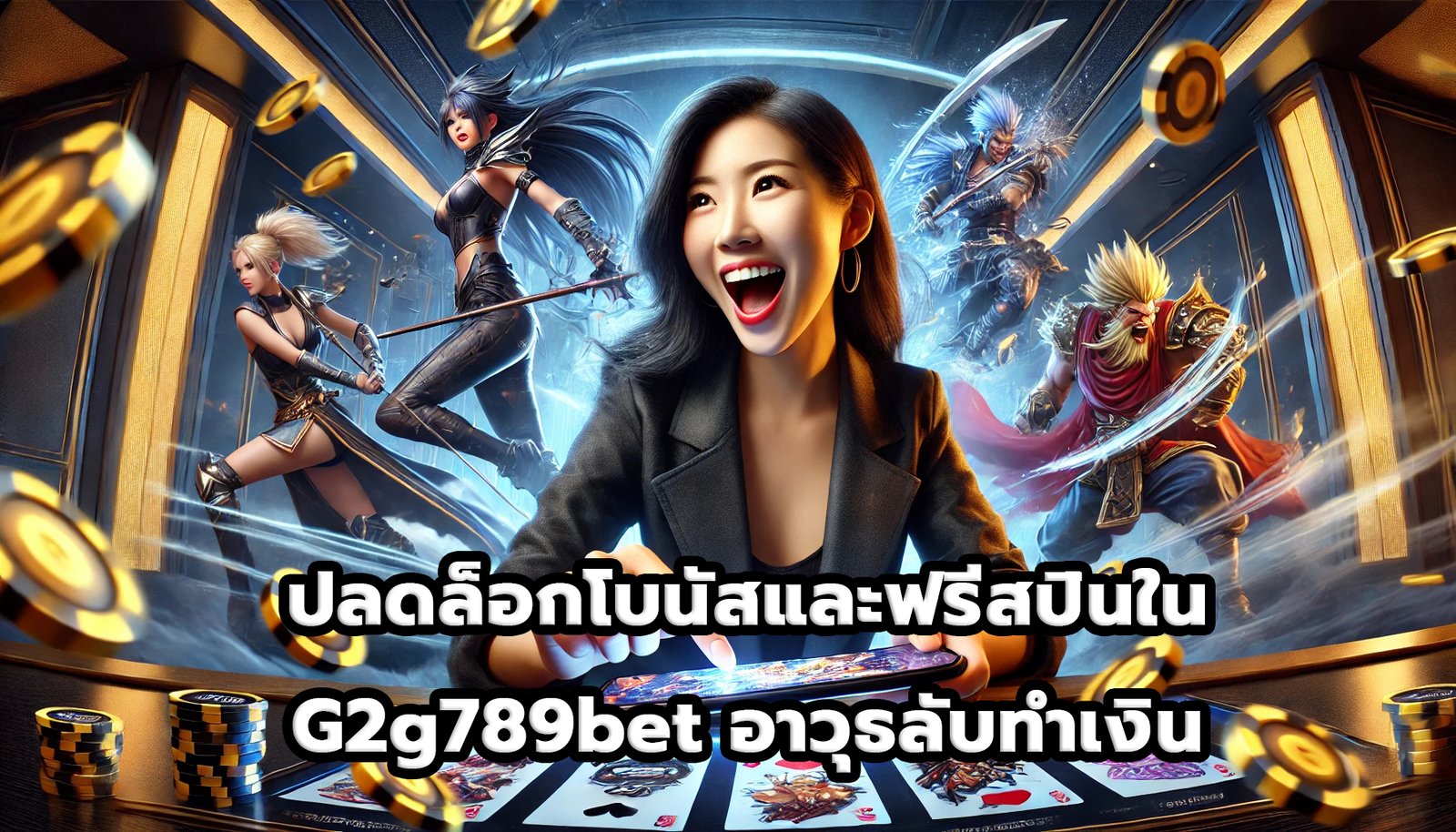 ปลดล็อกโบนัสและฟรีสปินใน G2g789bet อาวุธลับทำเงิน-10