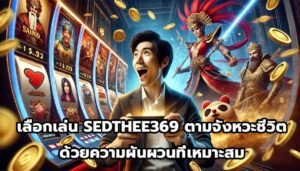เลือกเล่น SEDTHEE369ตามจังหวะชีวิต ด้วยความผันผวนที่เหมาะสม-14